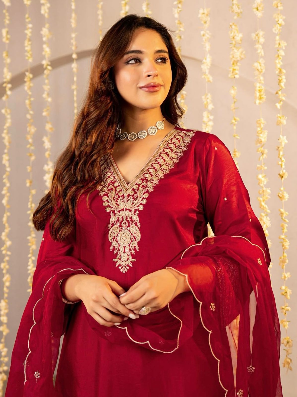 Red cloth
