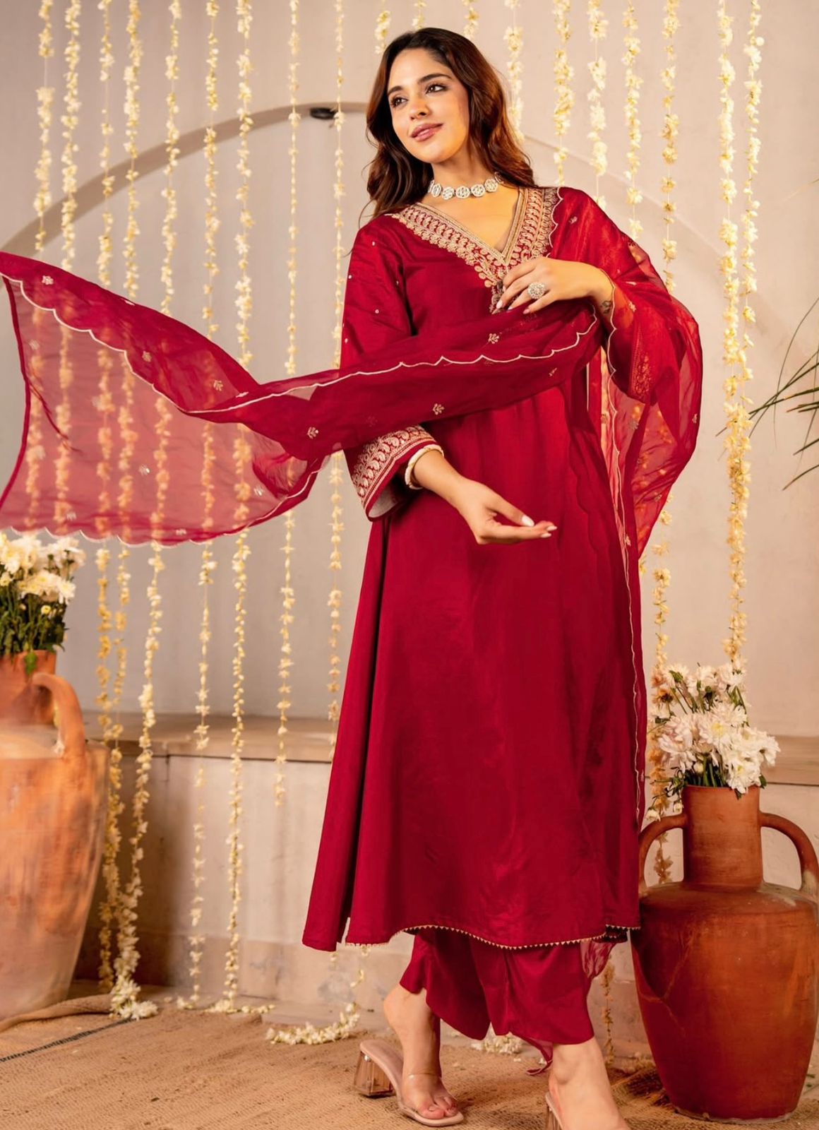 Red cloth